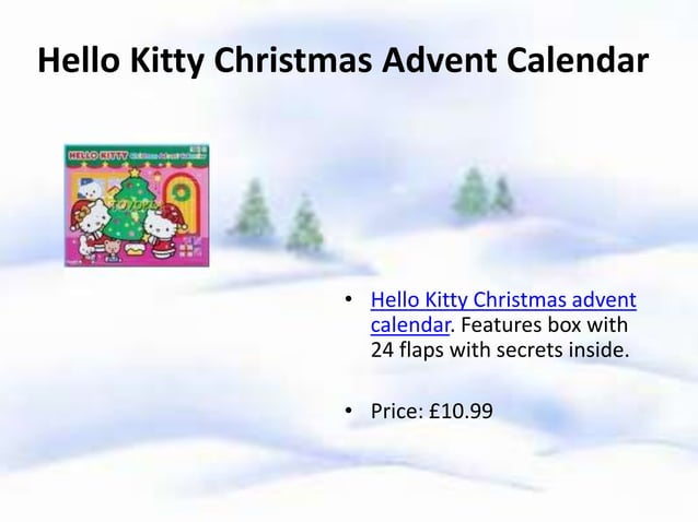 Christmas advent calendar | PPT