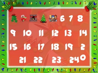 6 7 8
9 10 11 12 13 14
15 16 17 18 19 2
  21 22 23 24  0
 