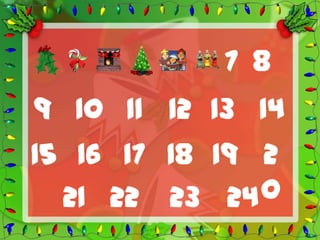 7 8
9 10 11 12 13 14
15 16 17 18 19 2
  21 22 23 24  0
 