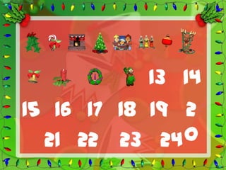 13 14
15 16 17 18 19 2
  21 22 23 24  0
 