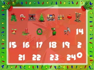 14
15 16 17 18 19 2
  21 22 23 24  0
 