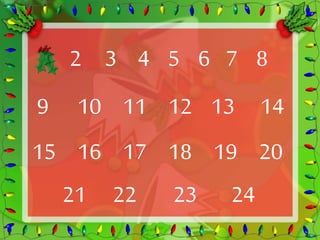 2 3 4 5 6 7 8 
9 10 11 12 13 14 
15 16 17 18 19 20 
21 22 23 24 
 