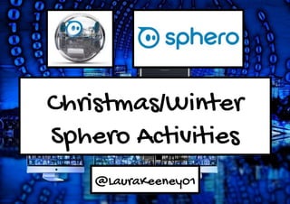 Christmas/Winter
Sphero Activities
@LauraKeeney01
 