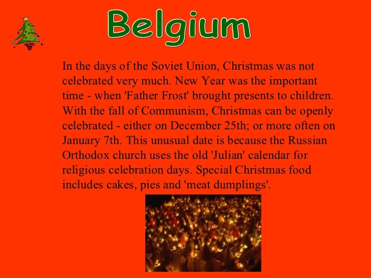 christmas around the world orthodox christmas date