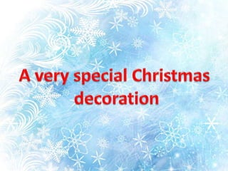 Christmas centrepiece