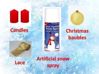 Christmas centrepiece