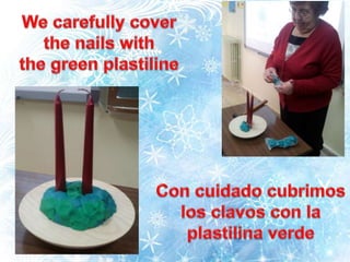 Christmas centrepiece December 2014
