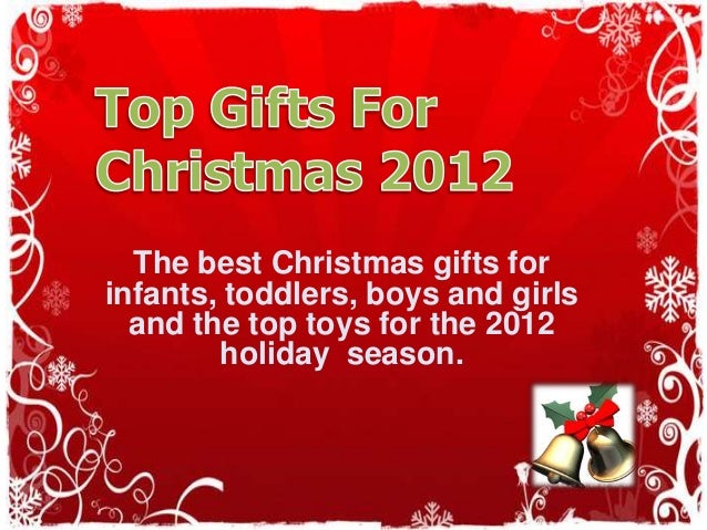 Top Christmas Gifts For 2012