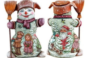 Russian Santa - Christmas decorations by DeBrekht Art 