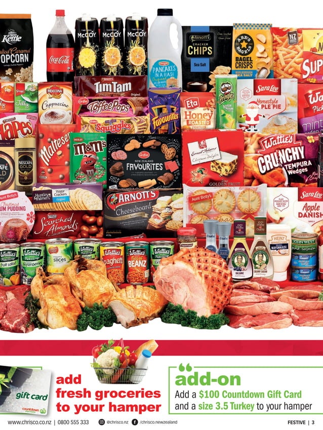 Christmas food hampers 2020 catalogue online PDF