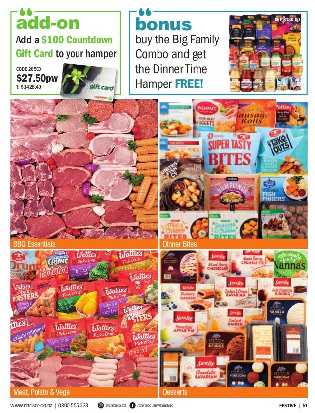 countdown gift card balance nz