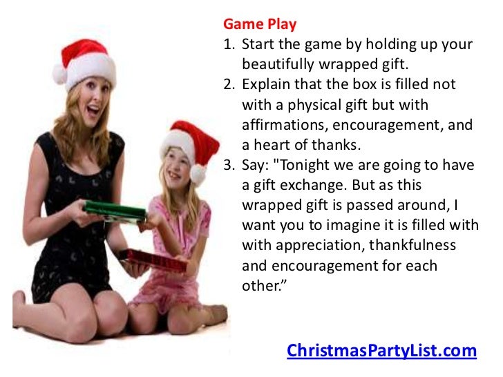 christmas gift exchange with