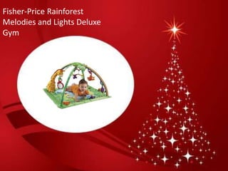 Fisher-Price Rainforest
Melodies and Lights Deluxe
Gym
 