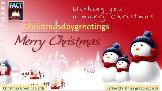 barbie christmas card