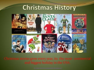 Christmas stories grow every year, its the most commercial
and biggest holiday in the USA.
Dr. Seuss' How the Grinch Stole Christmas!.avi
Dr. Seuss' How the Grinch Stole Christmas!.avi
 