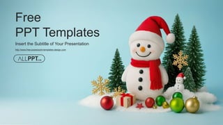 Christmas Holiday Festivity PowerPoint Templates.pptx