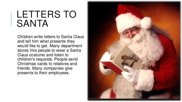 christmas in america traditions and culture writing a letter to santa clause