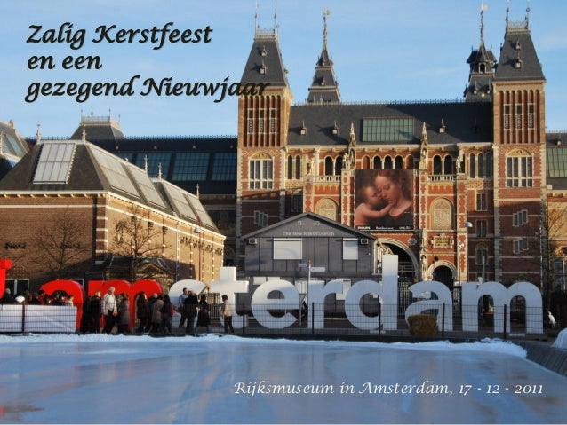 Christmas in amsterdam