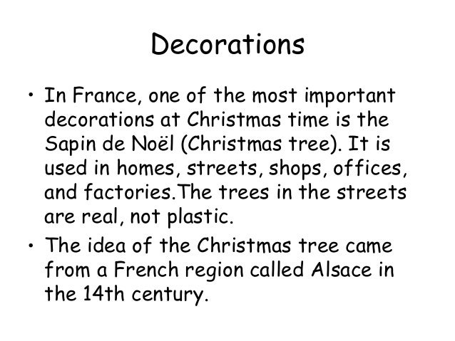 Christmas In France