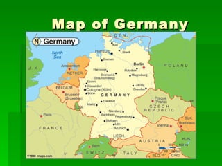 Map of Germany 
