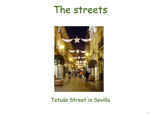 The streets Tetuán Street in Sevilla 