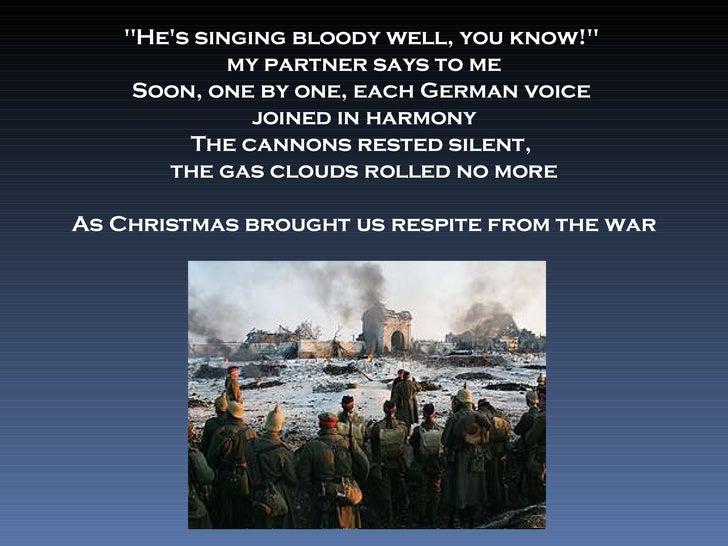 christmas in the trenches christmas in the trenches song