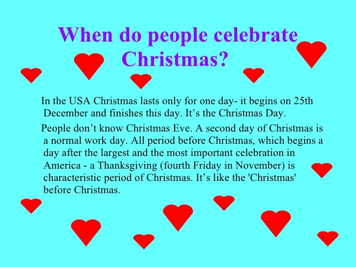 christmas in the u s a christmas in the u s a