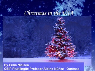 Christmas in the USAChristmas in the USA
By Erika Nielsen
CEIP Plurilingüe Profesor Albino Núñez - Ourense
 