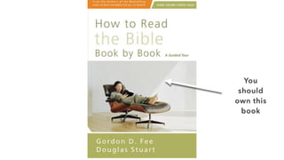 You
should
own this
book
 