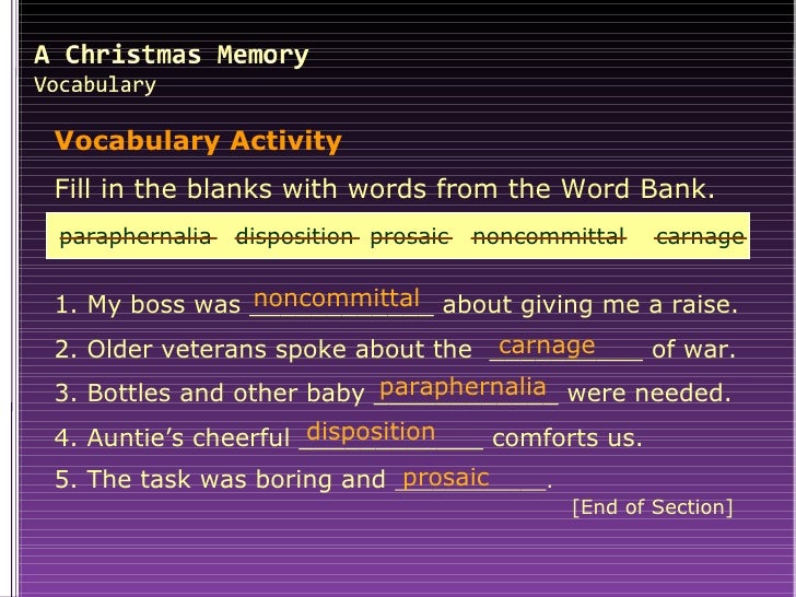 Christmas memory