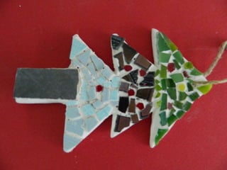 Christmas mosaic