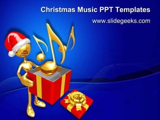 Christmas Music PPT Templates www.slidegeeks.com 