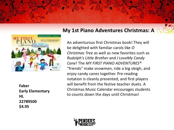 Christmas: Piano Sheet Music Reading Session 2011