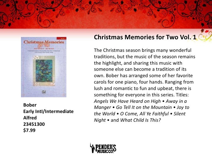 Christmas: Piano Sheet Music Reading Session 2011