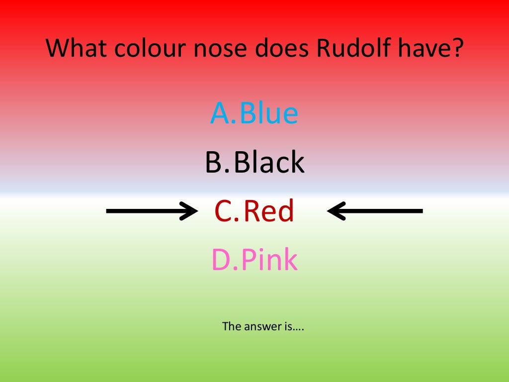 Christmas quiz