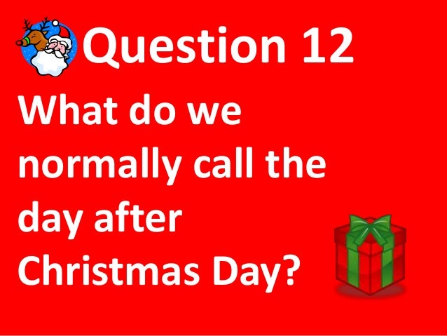 Christmas Quiz