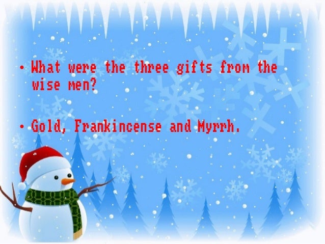 Christmas Quiz For GCSE students