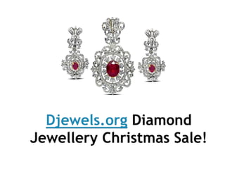 Biggest Christmas Diamond Jewellery Sale of 2014!