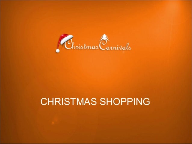 Christmas shopping