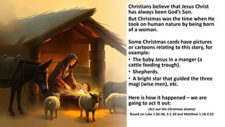 Lessons From Christmas Christmas simply explained free lesson plan - conforms to UK RE ...