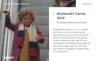 Eating and drinking / 1
1	 McDonald’s ‘Carrot
Stick’
Parodying wellness with junk food
In McDonald’s UK ad ‘Carrot Stick’,...