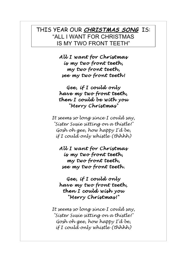 Christmas song 2011