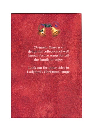 Christmas songs book and cd