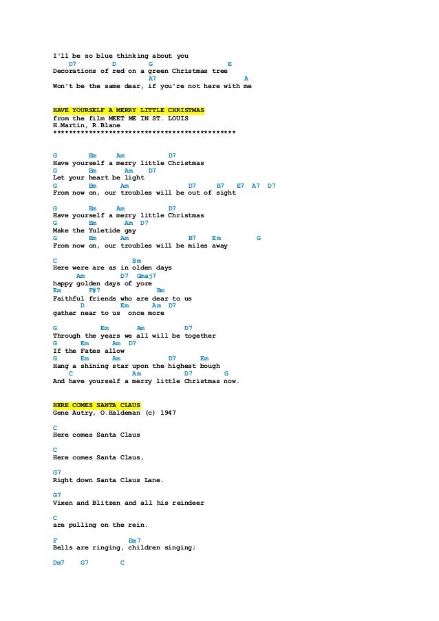 christmas songs chords that s christmas to me chords
