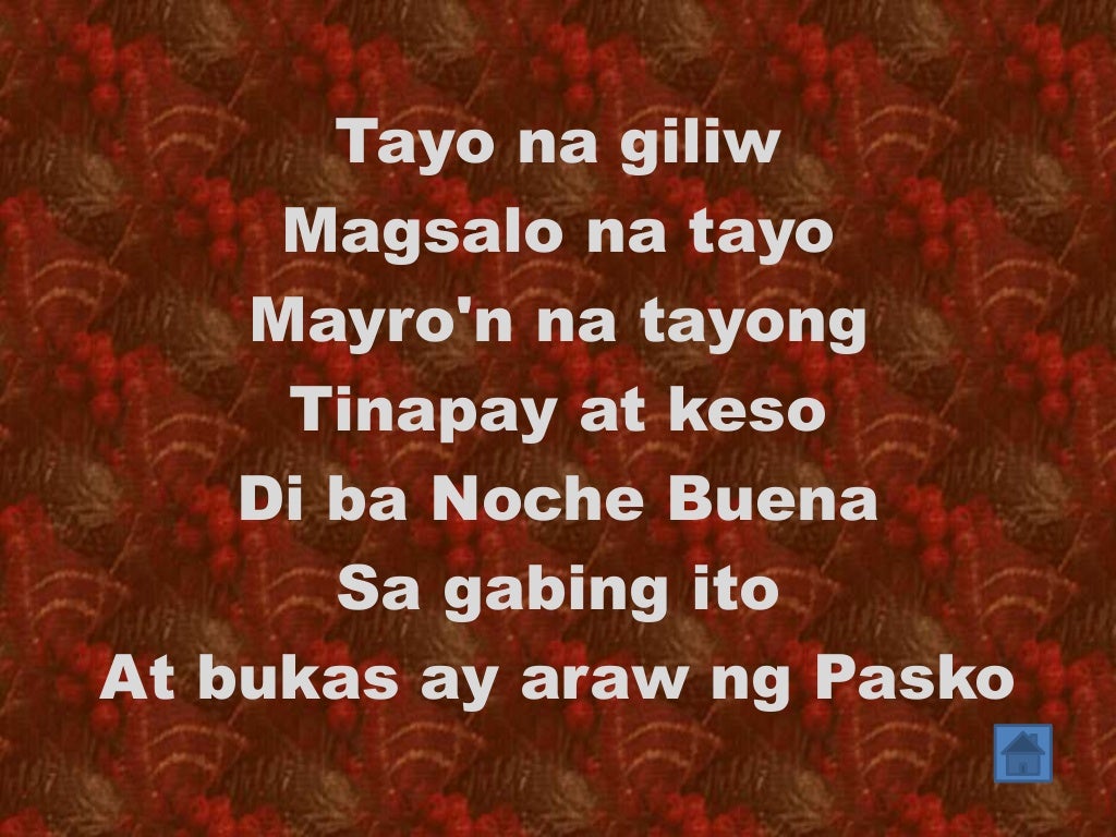 Christmas Songs Tagalog Compilation