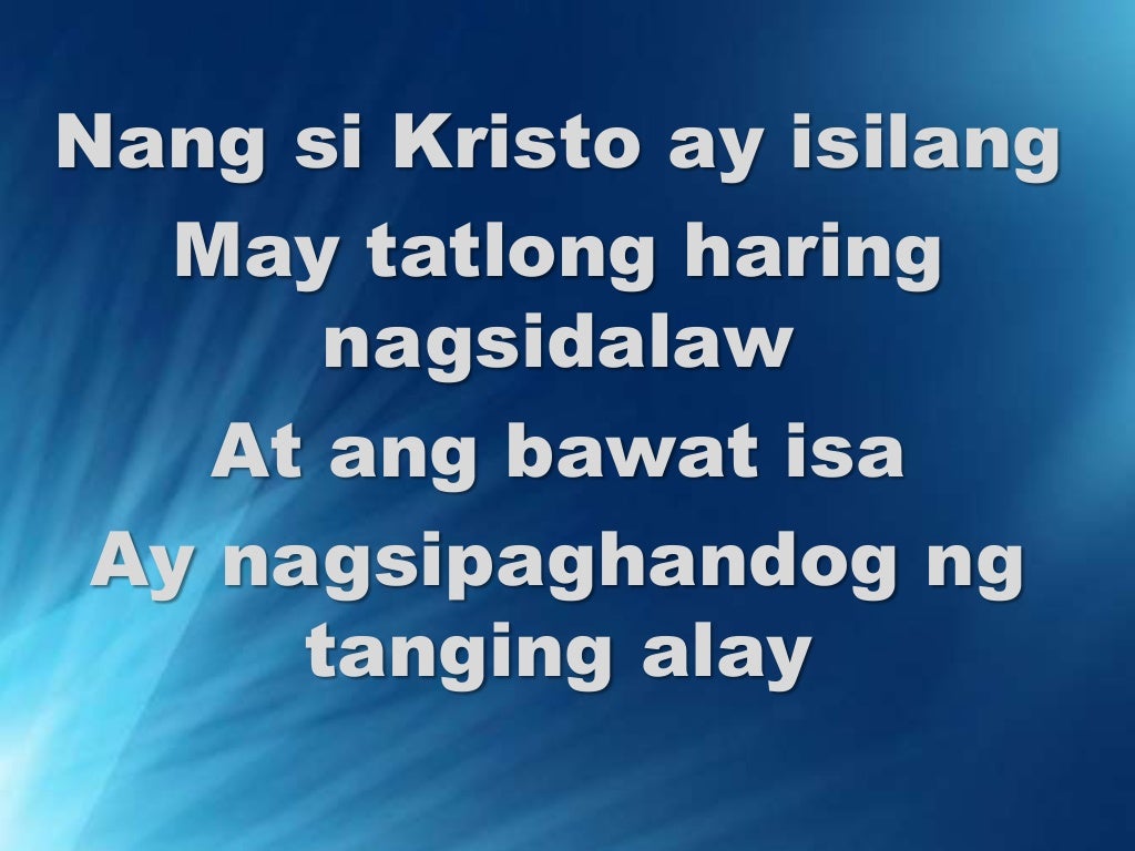 Christmas Songs Tagalog Compilation