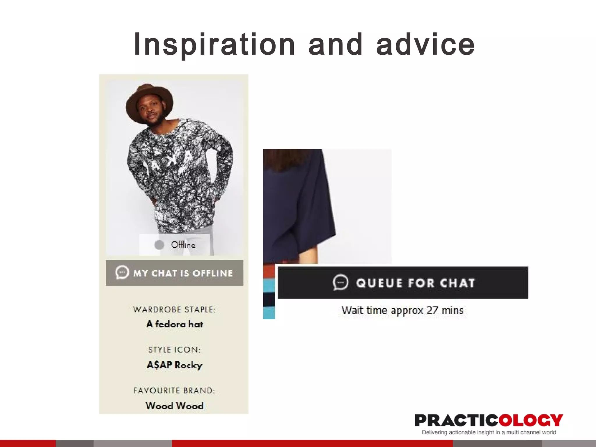 Inspiration and advice 
 