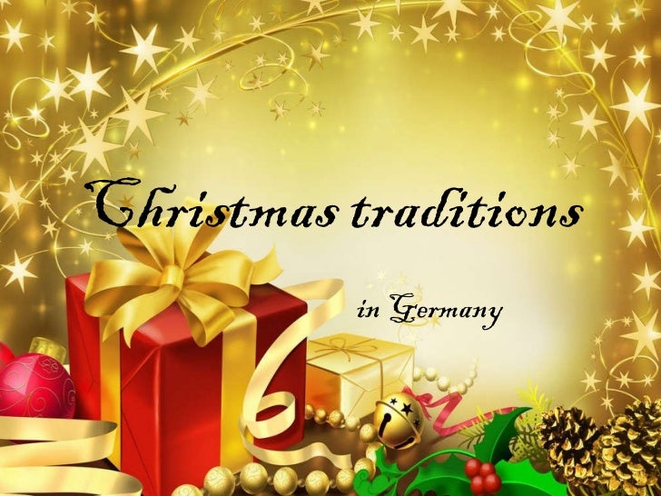 Christmas traditions in germany