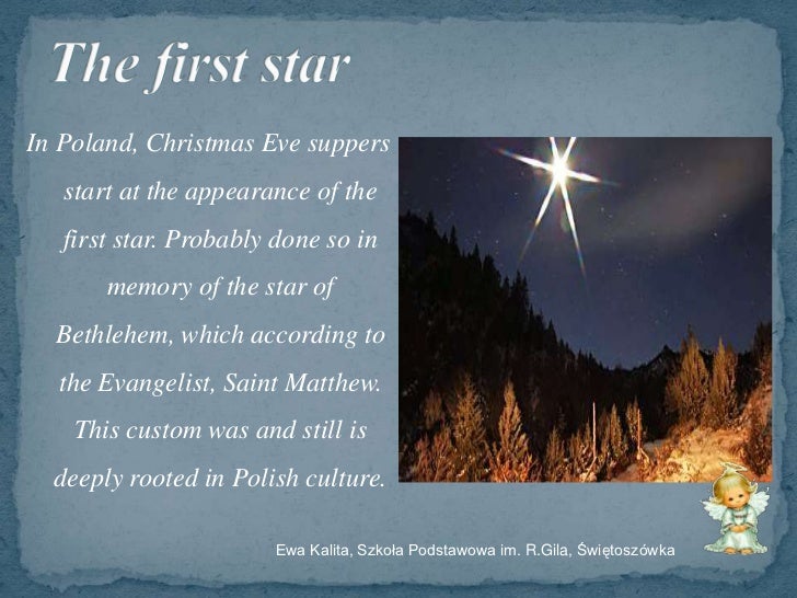 Christmas traditions in Poland group work