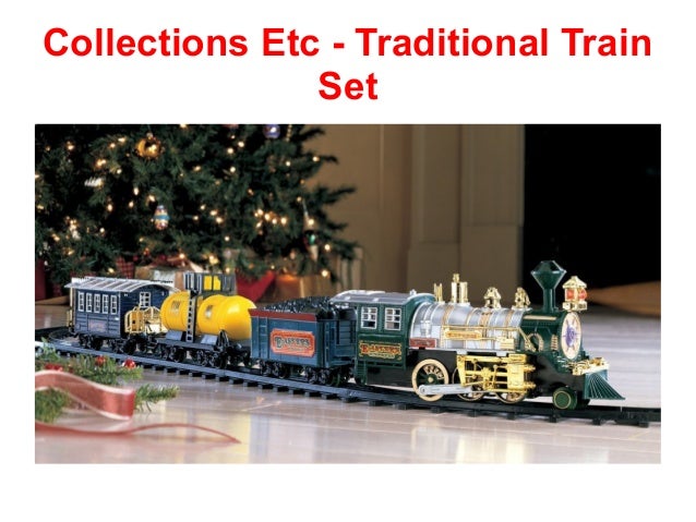 traditional train set